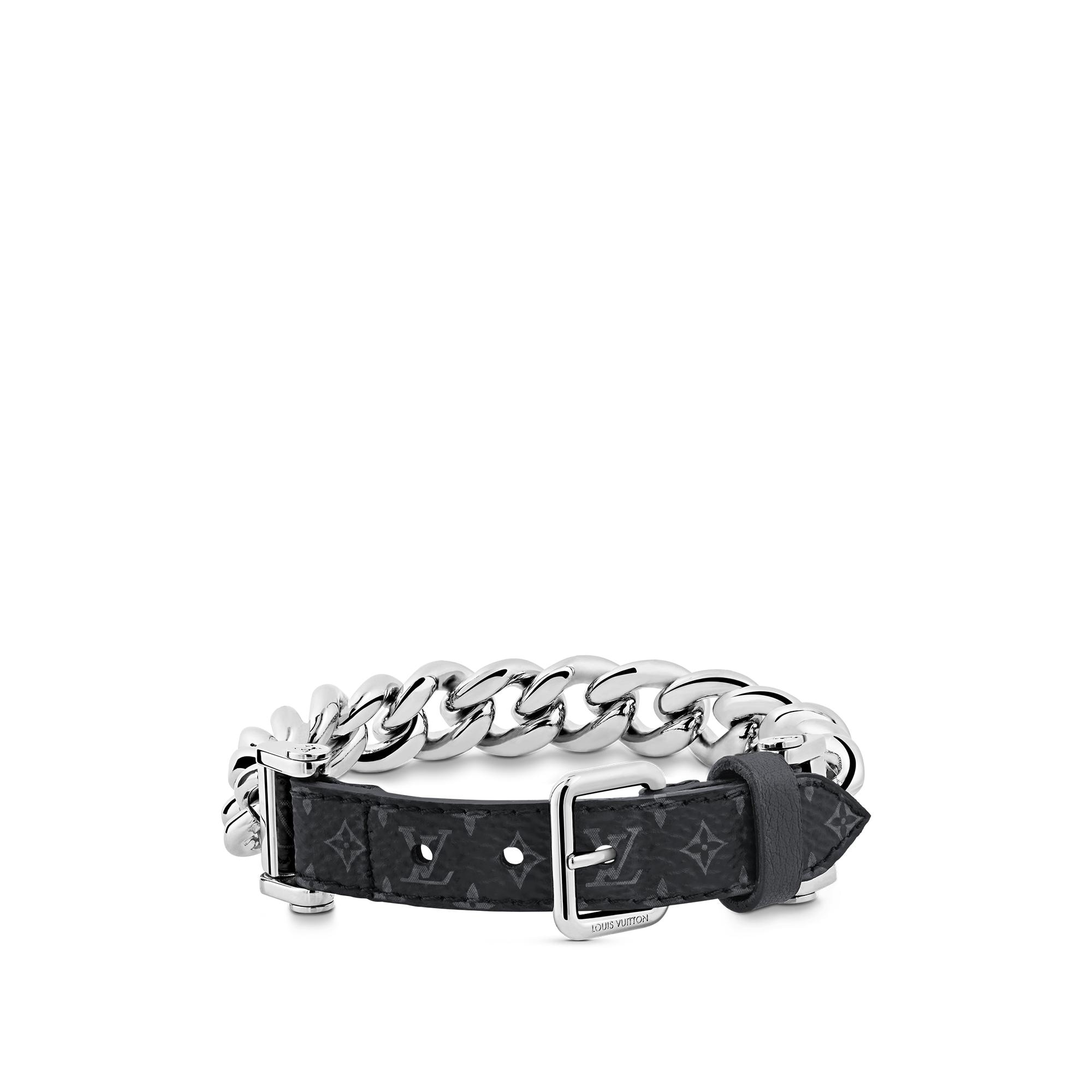 Lv leather hot sale bracelet price